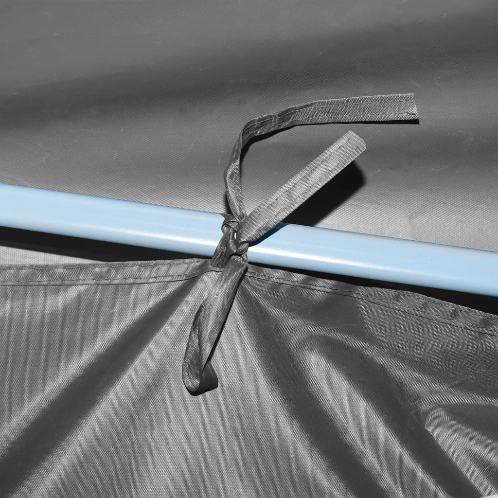 Faltzelt Partyzelt Pop-Up mit 8 Seitenwänden 870x291x315 cm Anthrazit