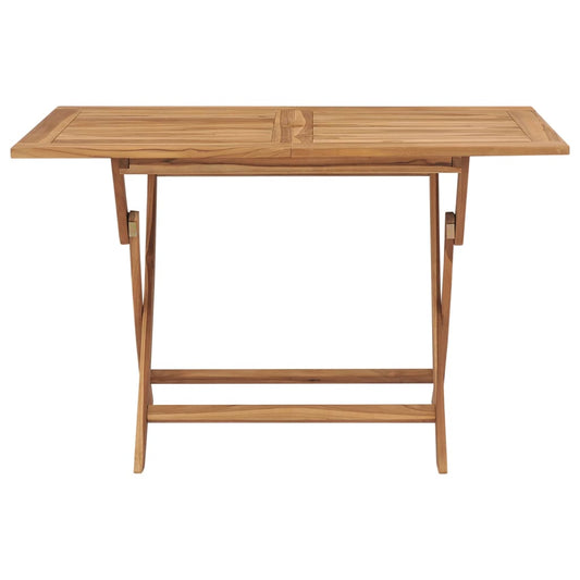 Gartentisch Klappbar 120x70x75 cm Massivholz Teak