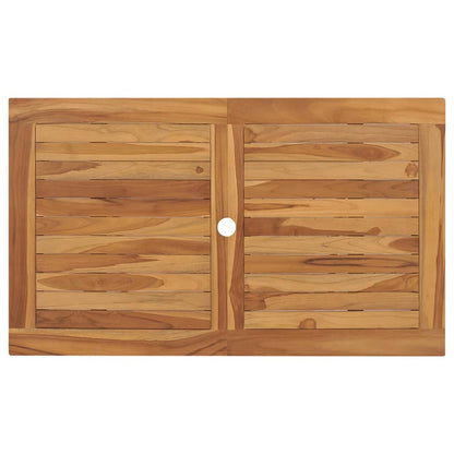 Gartentisch Klappbar 120x70x75 cm Massivholz Teak