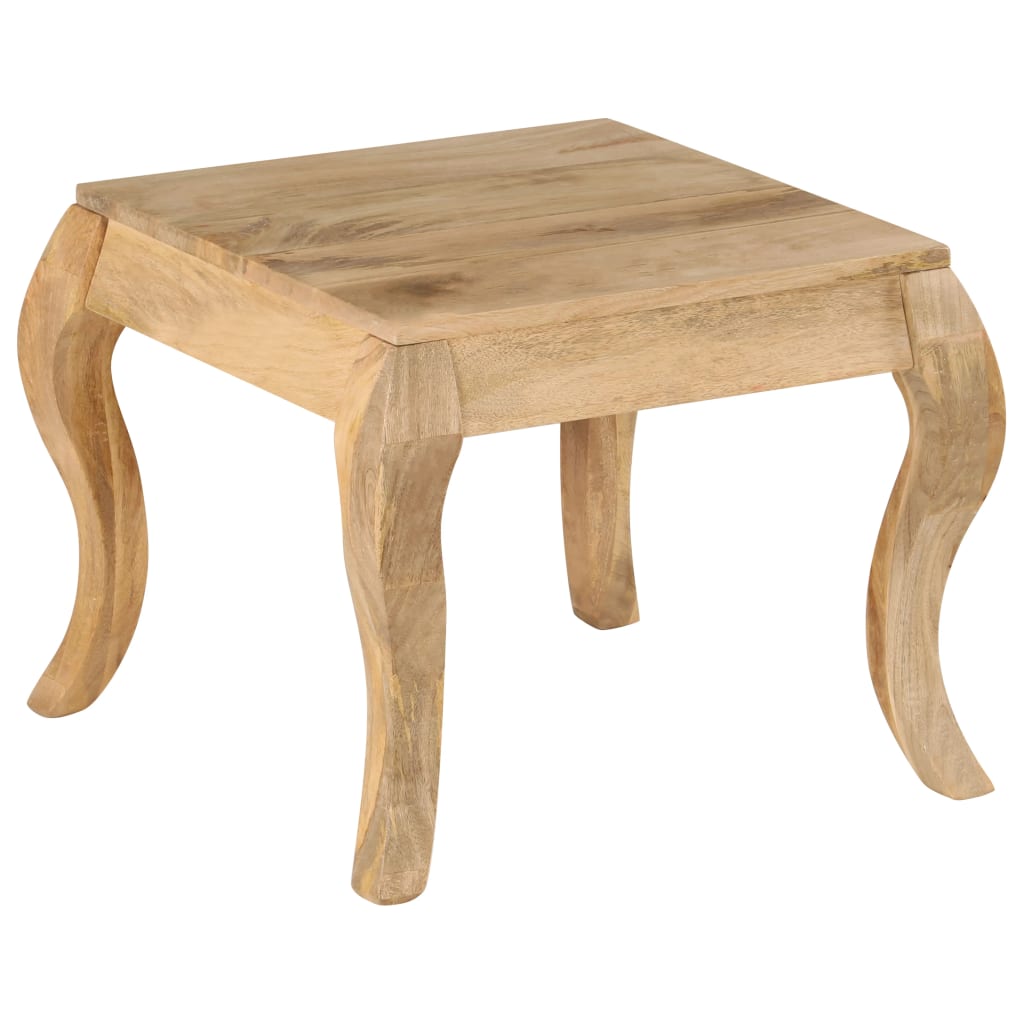Sidebord 45 x 45 x 40 cm massivt mangotræ