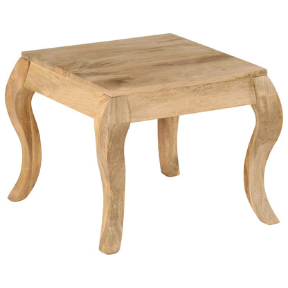 Sidebord 45 x 45 x 40 cm massivt mangotræ