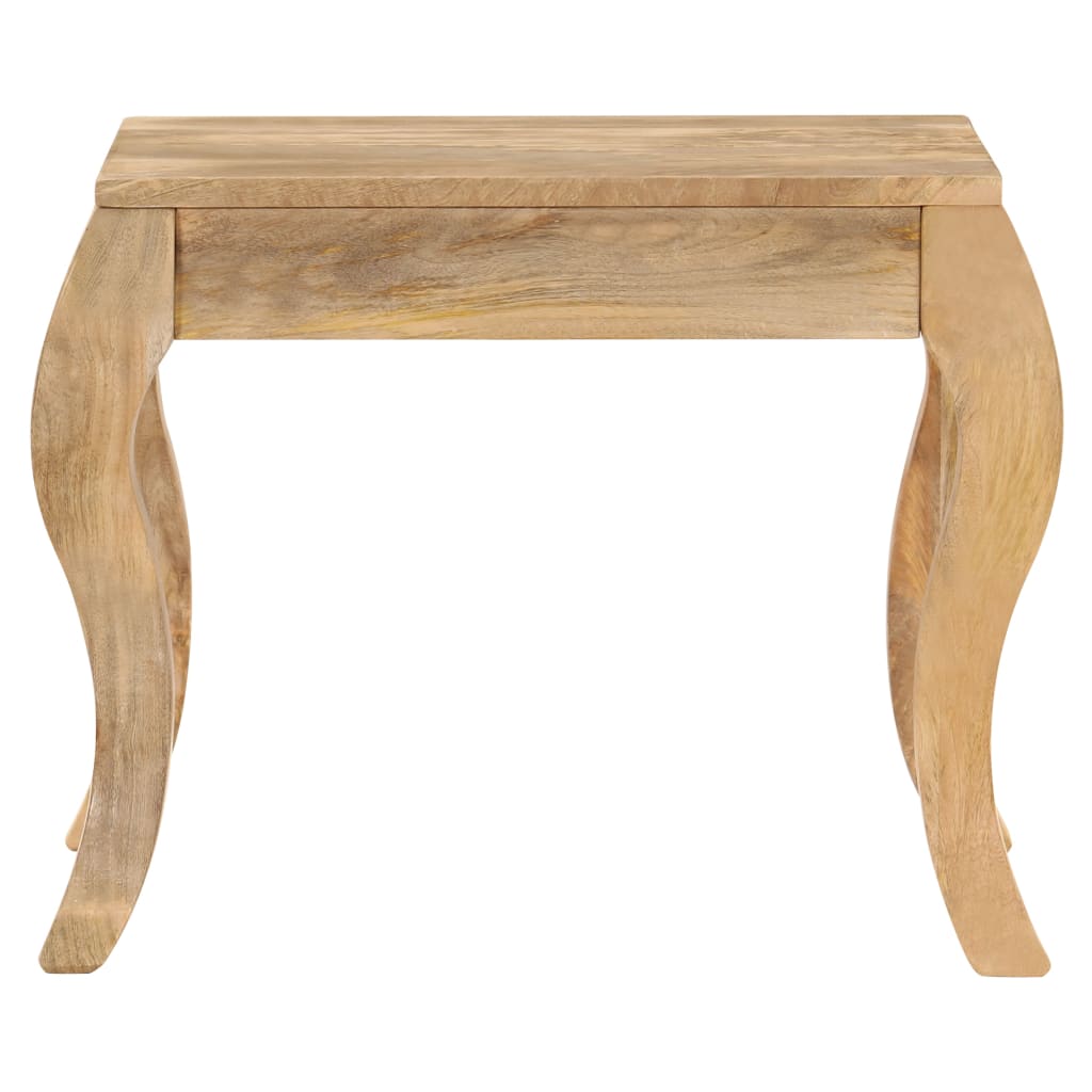 Sidebord 45 x 45 x 40 cm massivt mangotræ