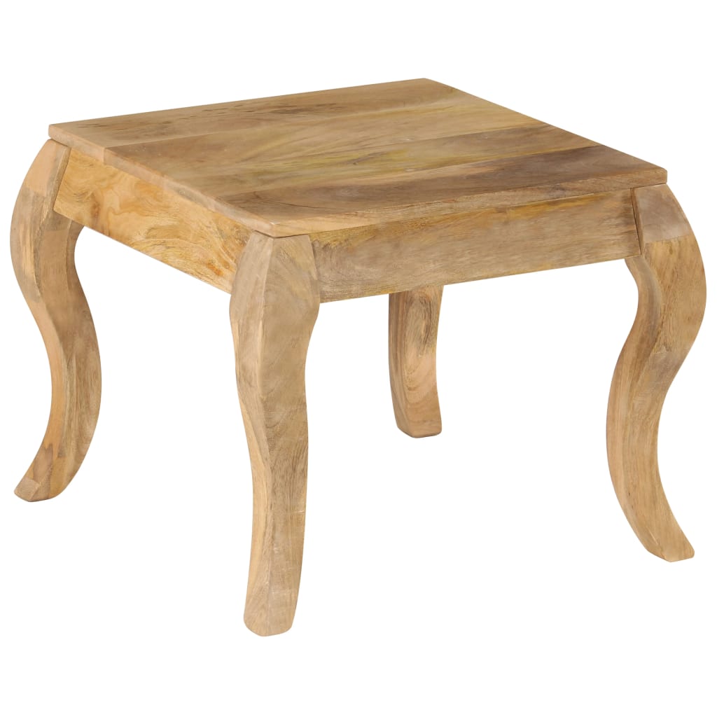 Sidebord 45 x 45 x 40 cm massivt mangotræ
