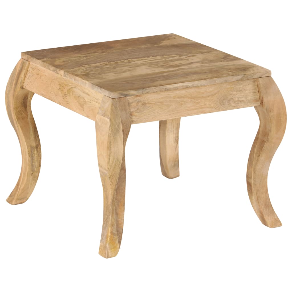 Sidebord 45 x 45 x 40 cm massivt mangotræ