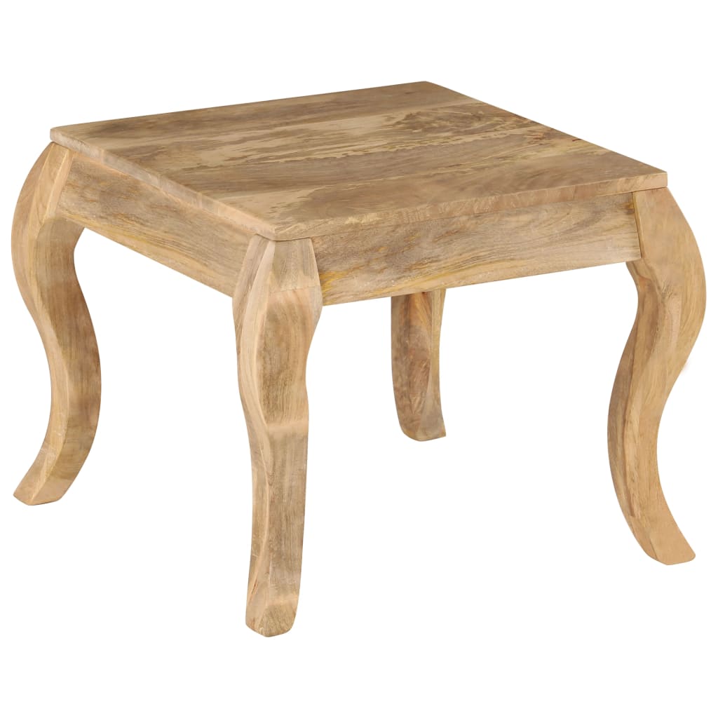 Sidebord 45 x 45 x 40 cm massivt mangotræ