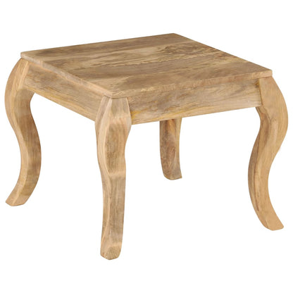 Sidebord 45 x 45 x 40 cm massivt mangotræ