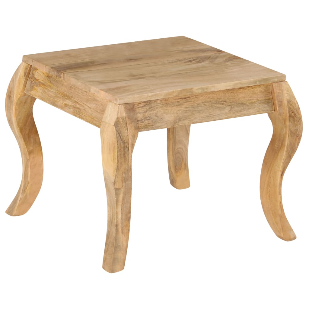 Sidebord 45 x 45 x 40 cm massivt mangotræ