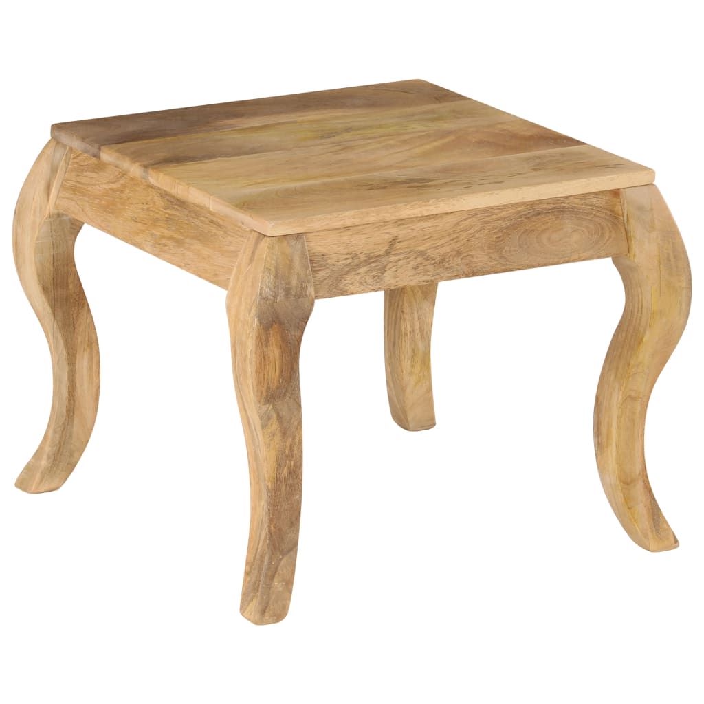 Sidebord 45 x 45 x 40 cm massivt mangotræ