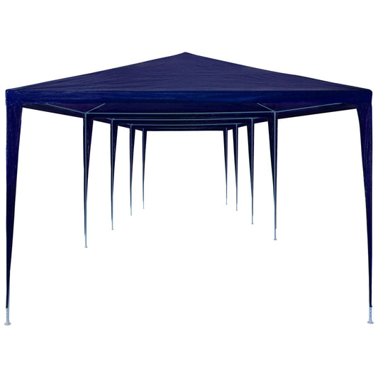 Partyzelt 3x12 m PE Blau