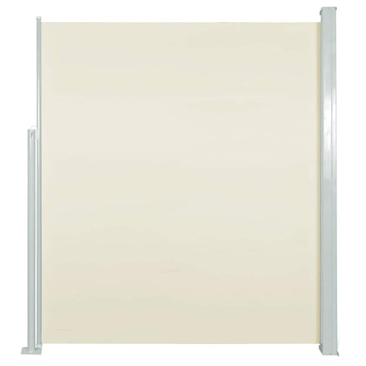 Ausziehbare Seitenmarkise 140x300 cm Creme