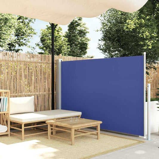 Ausziehbare Seitenmarkise 140x300 cm Blau