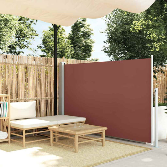 Ausziehbare Seitenmarkise 140x300 cm Braun