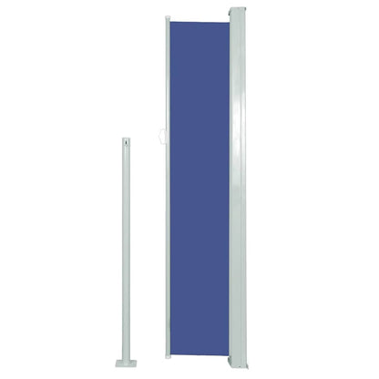 Ausziehbare Seitenmarkise 120x300 cm Blau