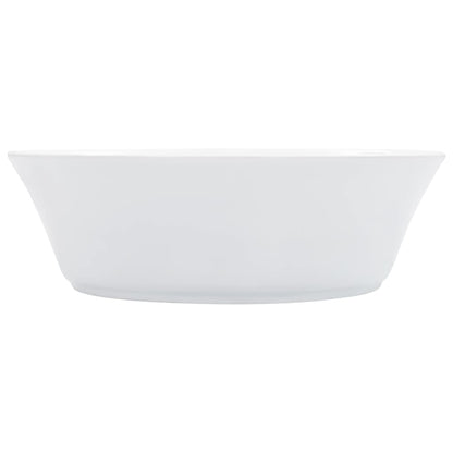 Waschbecken 41 x 12,5 cm Keramik Weiß