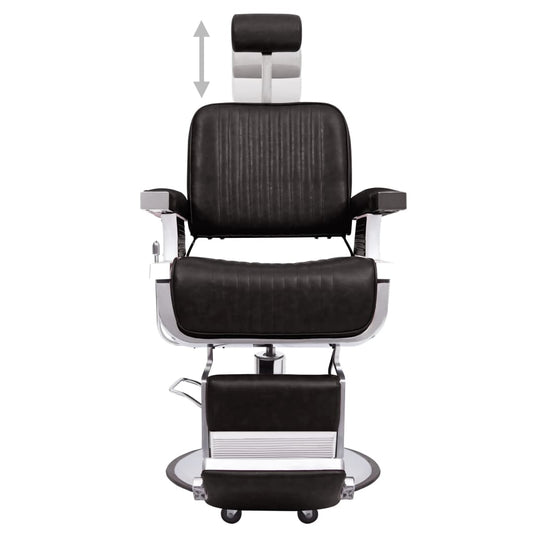 Friseurstuhl Schwarz 68x69x116 cm Kunstleder
