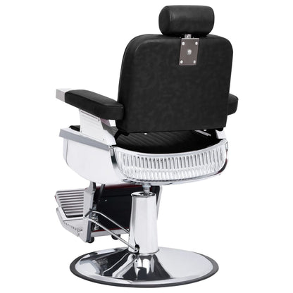 Friseurstuhl Schwarz 68x69x116 cm Kunstleder