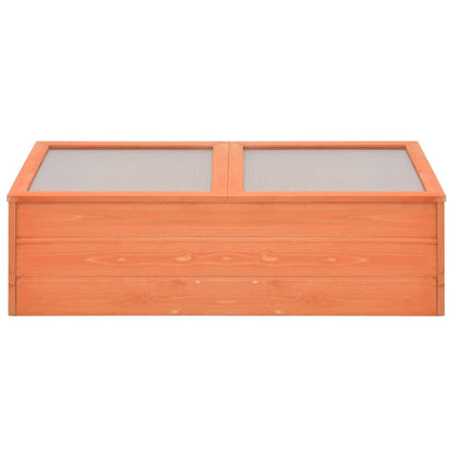 Frühbeet Holz 100x50x34 cm