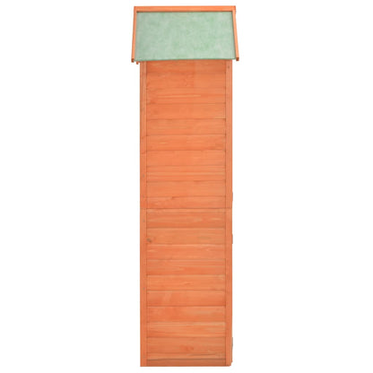 Garten-Geräteschuppen 71x60x213 cm Holz