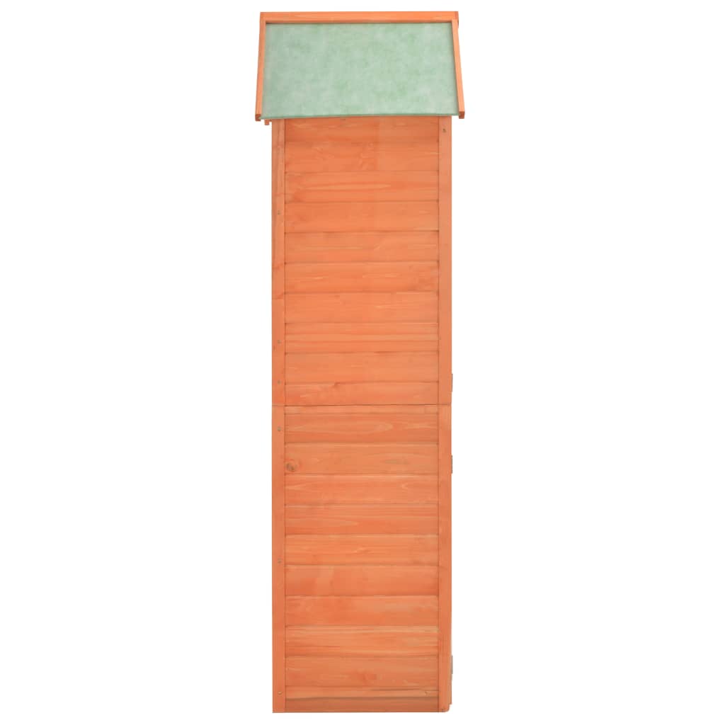 Garten-Geräteschuppen 71x60x213 cm Holz