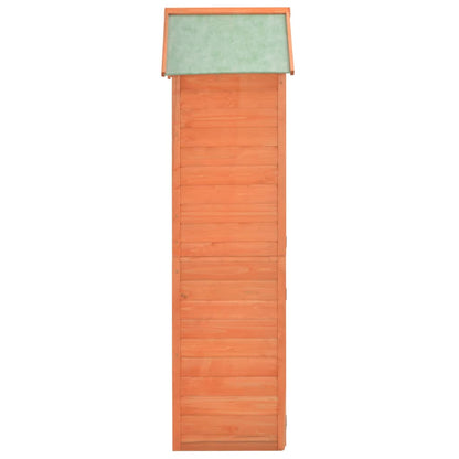 Garten-Geräteschuppen 71x60x213 cm Holz