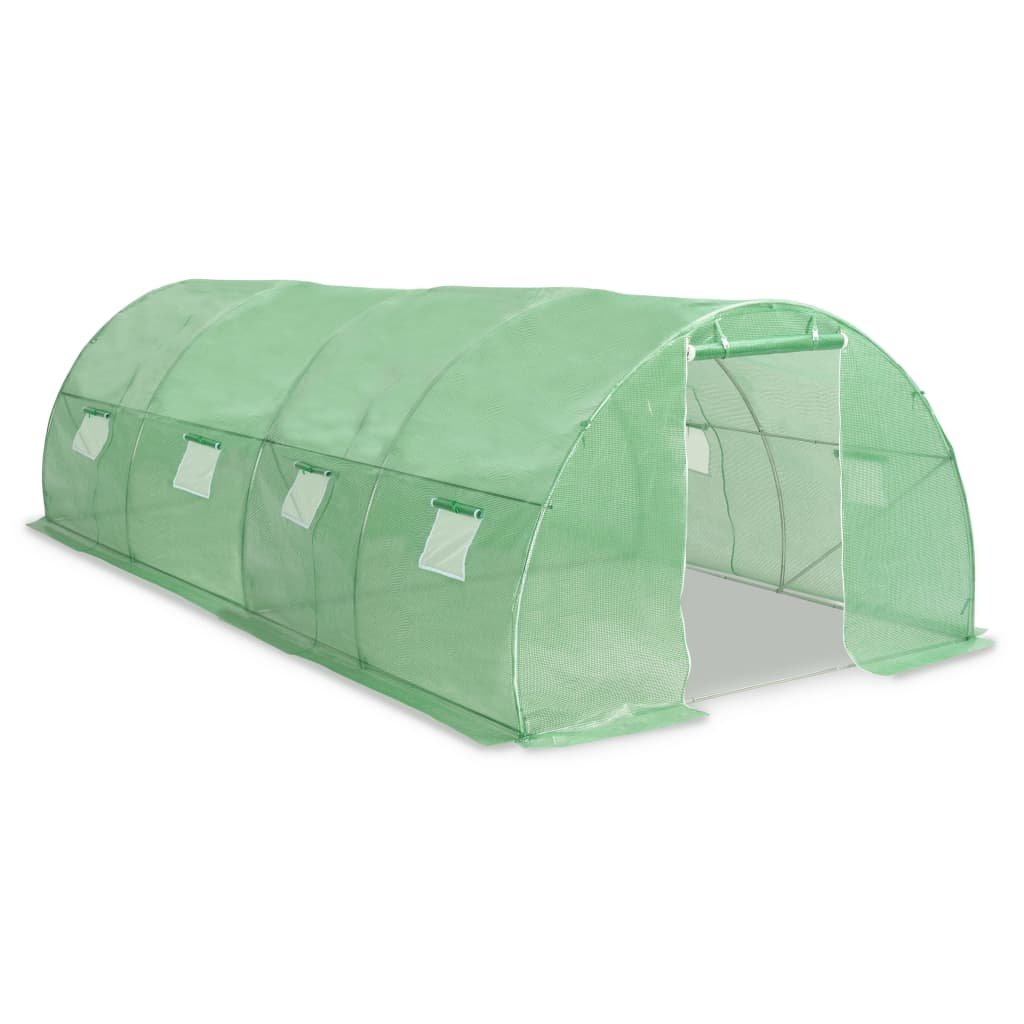 drivhus 18m² 600x300x200 cm
