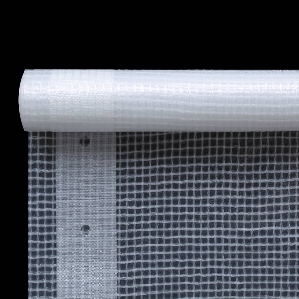 Leno presenning hvid 1,5 x 5 m 260 g/m²