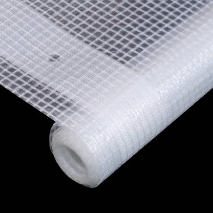 Leno presenning hvid 1,5 x 5 m 260 g/m²