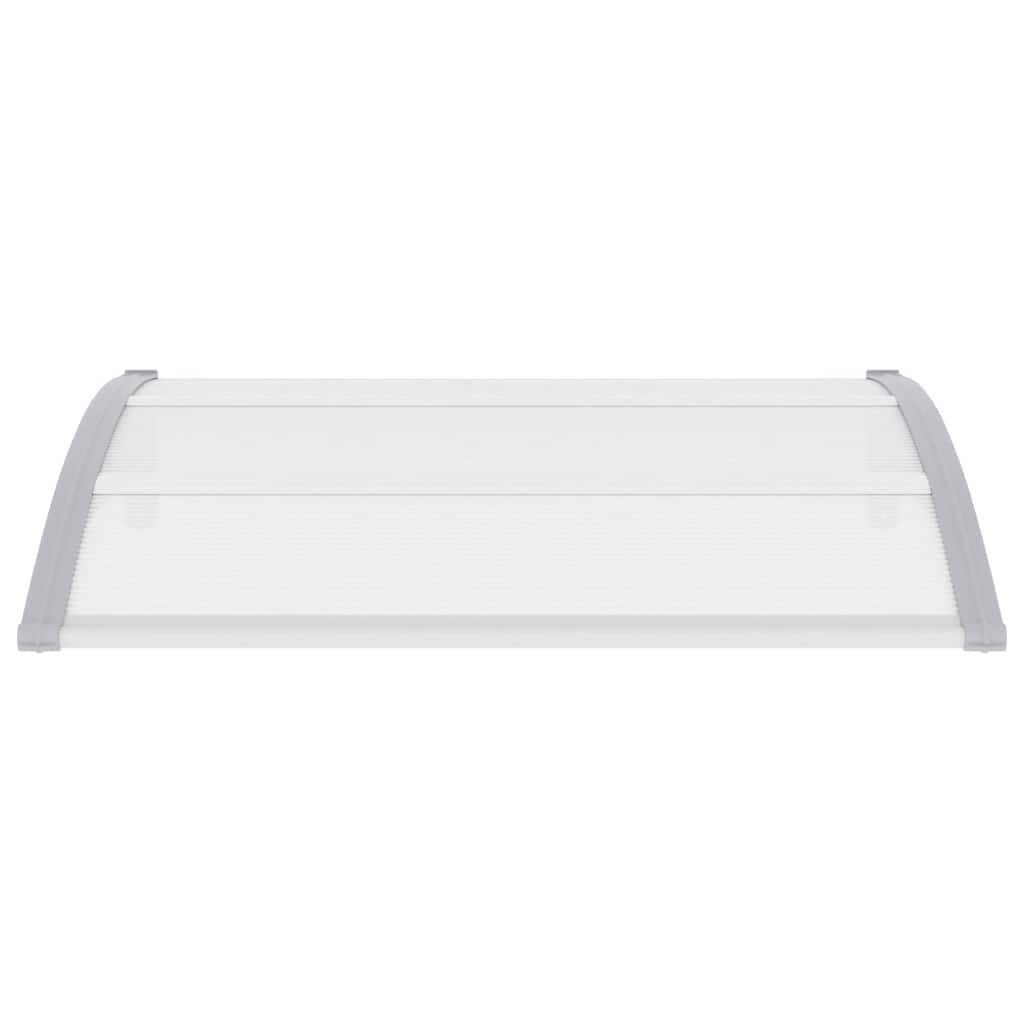 Türvordach Grau 120x100 cm PC