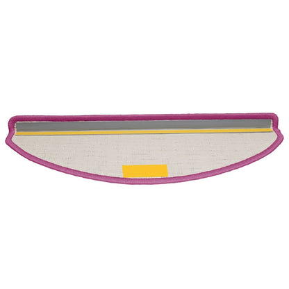 Stufenmatten 15 Stk. 65x21x4 cm Violett Halbrund Groß