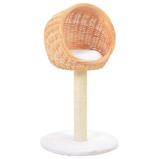 Kattekradsestolpe Sisal Naturpiletræ