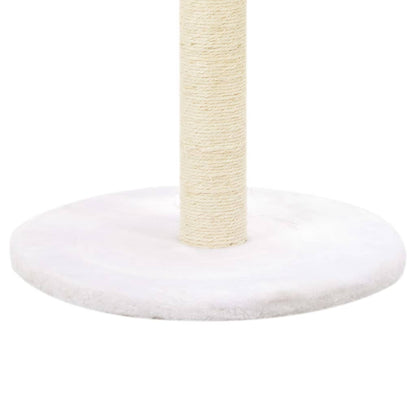 Kattekradsestolpe Sisal Naturpiletræ