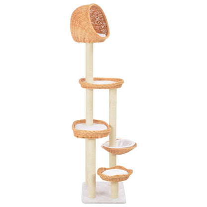 Kattekradsestolpe Sisal Naturpiletræ