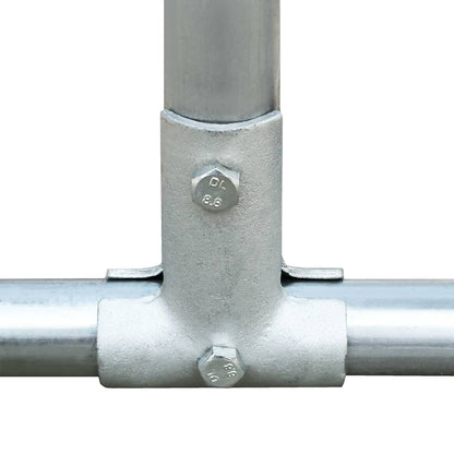 Hønsehus 5x1x1,5 m Galvaniseret stål