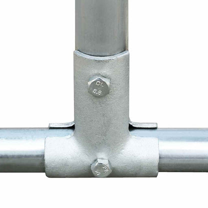 Hønsehus 5x1x1,5 m Galvaniseret stål