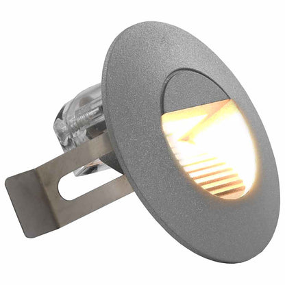 Außenwandleuchten 6 Stk. LED 5 W Silbern Rund