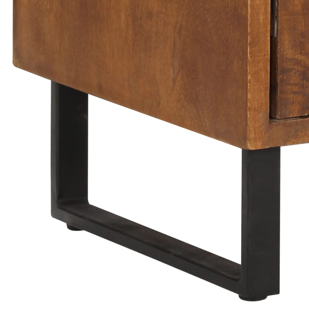 Nachttisch 40x30x50 cm Massivholz Mango