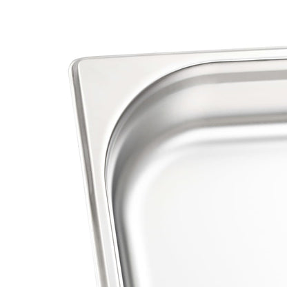 Gastronormbehälter 4 Stk. GN 1/2 65 mm Edelstahl
