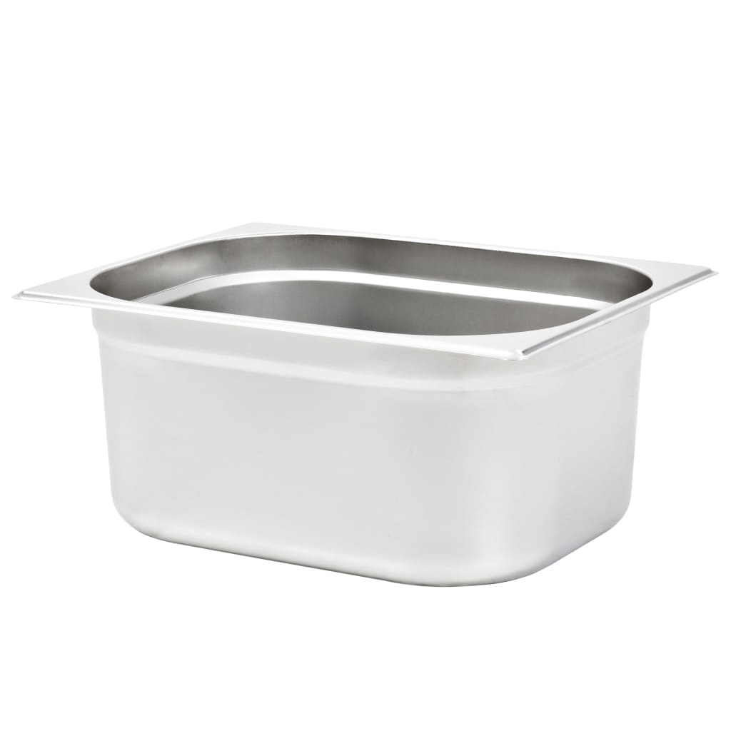 Gastronormbehälter 2 Stk. GN 1/2 150 mm Edelstahl