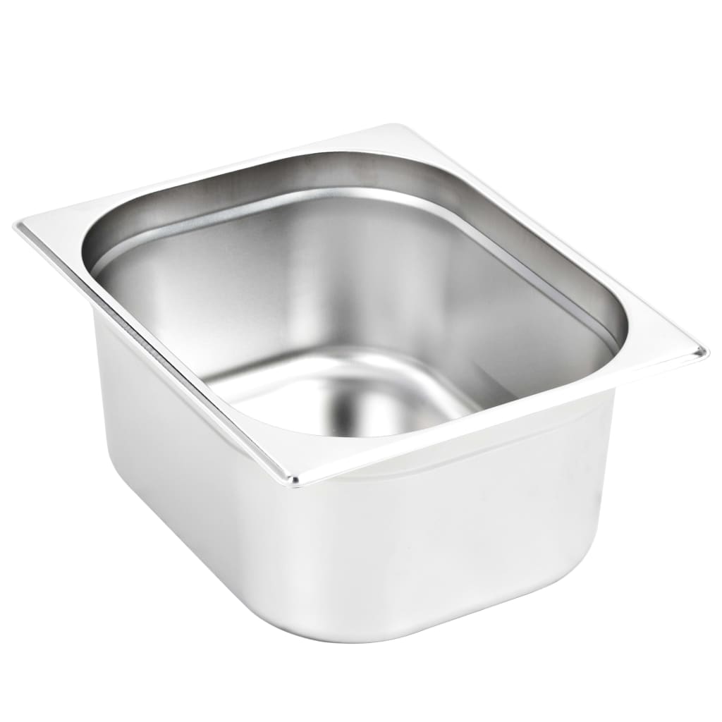 Gastronormbehälter 2 Stk. GN 1/2 150 mm Edelstahl