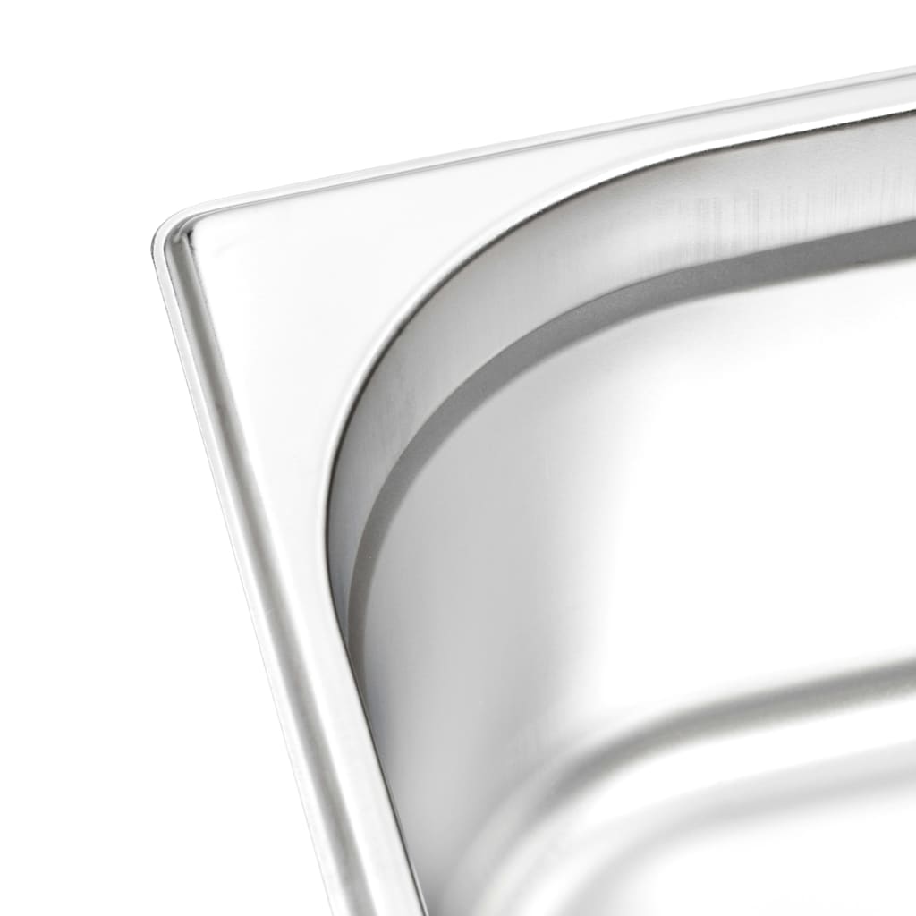 Gastronormbehälter 2 Stk. GN 1/2 150 mm Edelstahl