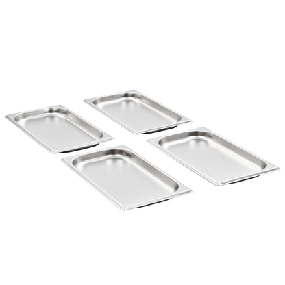 Gastronormbehälter 12 Stk. GN 1/3 20 mm Edelstahl