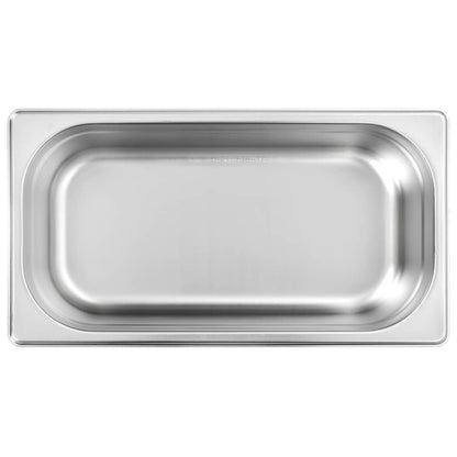 Gastronormbehälter 8 Stk. GN 1/3 100 mm Edelstahl