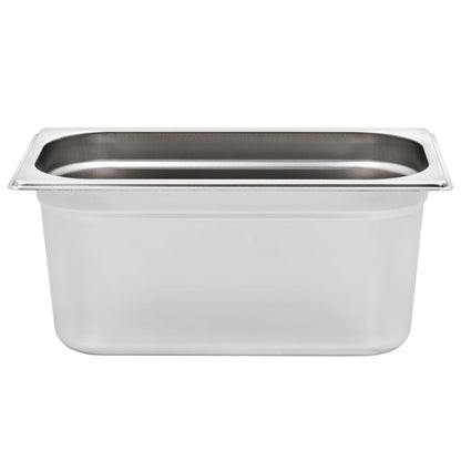 Gastronormbehälter 4 Stk. GN 1/3 150 mm Edelstahl