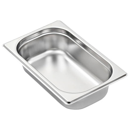 Gastronormbehälter 8 Stk. GN 1/4 65 mm Edelstahl