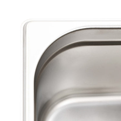 Gastronormbehälter 8 Stk. GN 1/6 150 mm Edelstahl