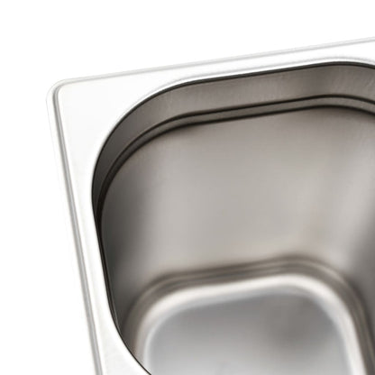 Gastronormbehälter 8 Stk. GN 1/6 200 mm Edelstahl