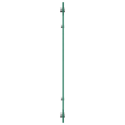 Küchenrückwand Weiß 80x60 cm Hartglas