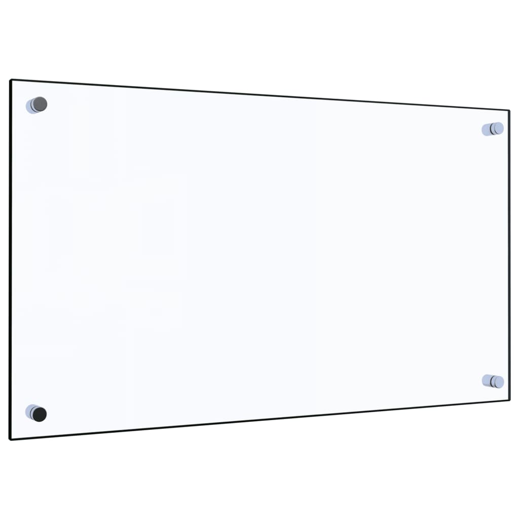 Küchenrückwand Transparent 70×40 cm Hartglas