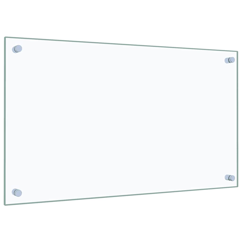 Küchenrückwand Transparent 70×40 cm Hartglas