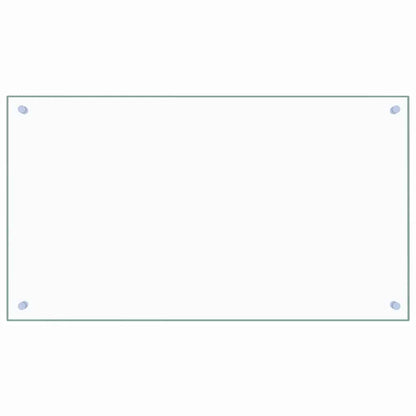Küchenrückwand Transparent 90×50 cm Hartglas